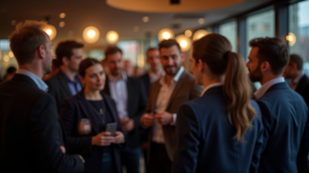 Diverse Gruppe von Fachleuten beim informellen Netzwerk-Treffen