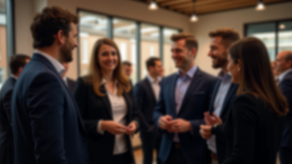 Authentische Netzwerkveranstaltung mit vielfältigen Fachkräften